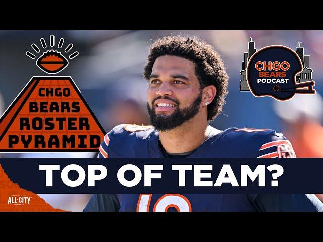 Chicago Bears Roster Pyramid: Is Caleb Williams TOP-FIVE? | CHGO Bears Podcast