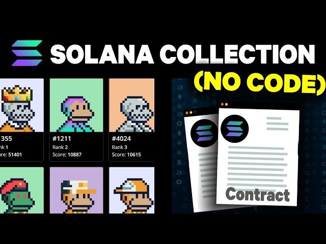 How to create a complete Solana Nft project | Art / Smart Contract / Mint Site