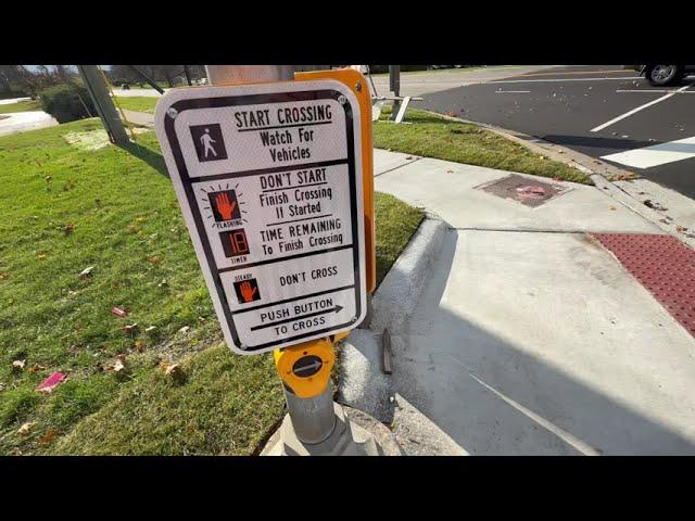 Polara iNS Crosswalk Buttons at Glenview Rd/Dearlove Rd and IL Rte 21 - Milwaukee Ave