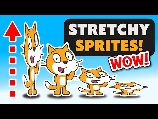 Finally! We have "Stretchy Sprites" in Scratch - Full Tutorial