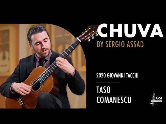 Taso Comanescu plays Sérgio Assad's "Chuva" on a 2020 Giovanni Tacchi classical guitar