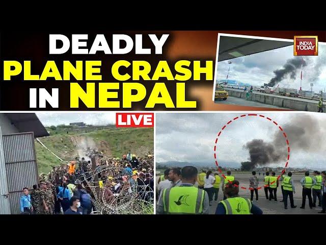 Deadly Nepal Plane Crash LIVE: 5 Dead As Plane Crashes During Takeoff At Nepal's Kathmandu Airport