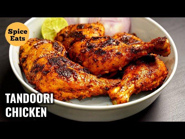 TANDOORI CHICKEN NO OVEN | TANDOORI CHICKEN ON TAWA PAN | TANDOORI CHICKEN RECIPE