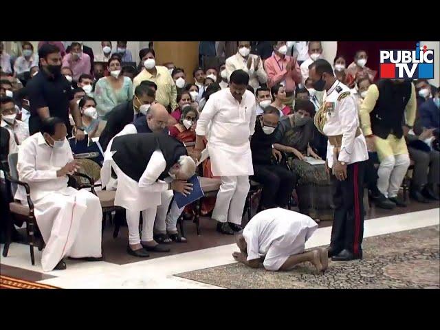 125-Year-Old Yoga Guru Swami Sivananda Receives Padma Shri Award