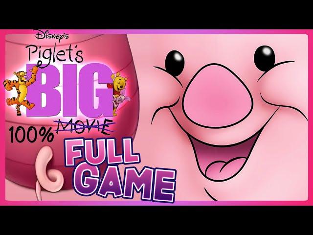 Piglet's Big Game FULL GAME 100% Longplay (PS2, Gamecube) 4K