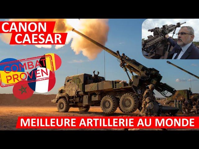 [CANON CAESAR] MEILLEURE ARTILLERIE AU MONDE  - prouvé sur le terrain  !