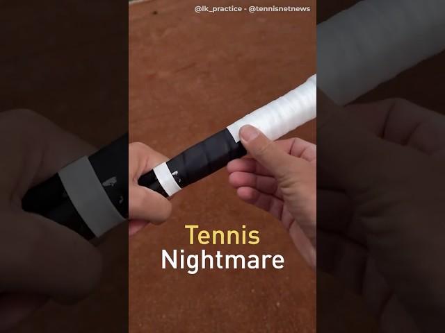 Every tennis player’s nightmare!  #tennis #funny #tennisplayer #tennislife #tenniscoach