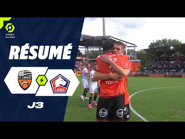 FC LORIENT - LOSC LILLE (4 - 1) - Résumé - (FCL - LOSC) / 2023-2024