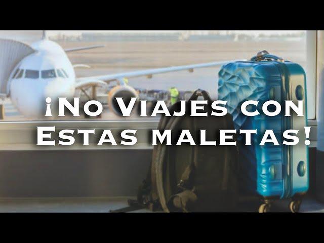 Errores al elegir EQUIPAJE  Medidas, peso y materiales para tus maletas • Alhelí