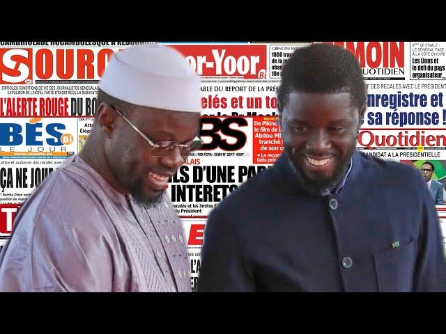 SONKO en vedette, Diomaye assure, peur de Mansour Faye? Inondations… Revue de presse Wolof sur AGTN…