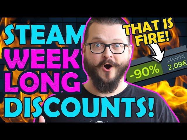 Steam Weeklong Deals! 10 Games to make THIS Week Legendary!