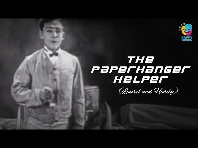 The Paperhanger Helper - Laurel and Hardy Silent Comedy Film