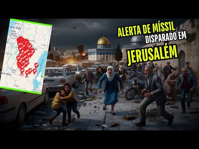 URGENTE SÁBADO DE MANHÃ - - ESTÁ ACONTECENDO AGORA EM JERUSALÉM