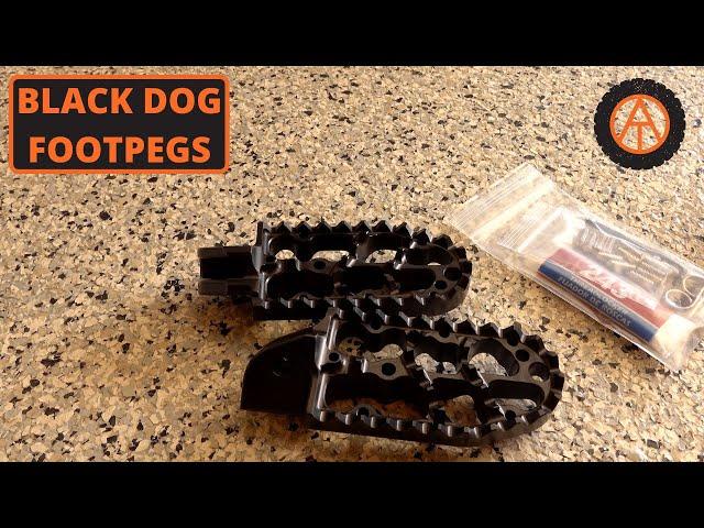 INSTALL BLACK DOG CYCLE WORKS FOOTPEGS ON 2019 BMW F850 GS