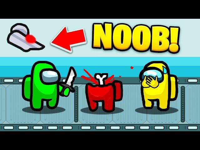 15 AMONG US Mistakes ONLY Noobs Make