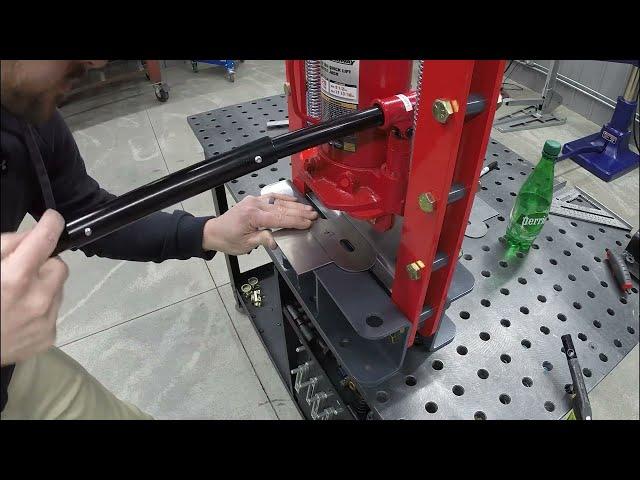 Bend Press Benchtop Press Brake Demo - Trick-Tools.com