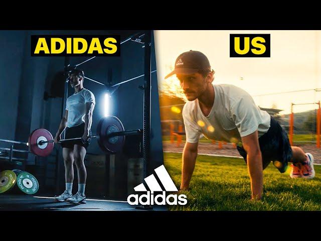 I CREATED A Commercial For ADIDAS With NO Professional Athletes