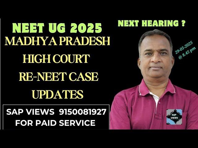 #NEET UG 2025||#RE-NEET?||#HIGH COURT NEET CASE UPDATES||#NEXT HEARING?||#COUNSELING UPDATES||