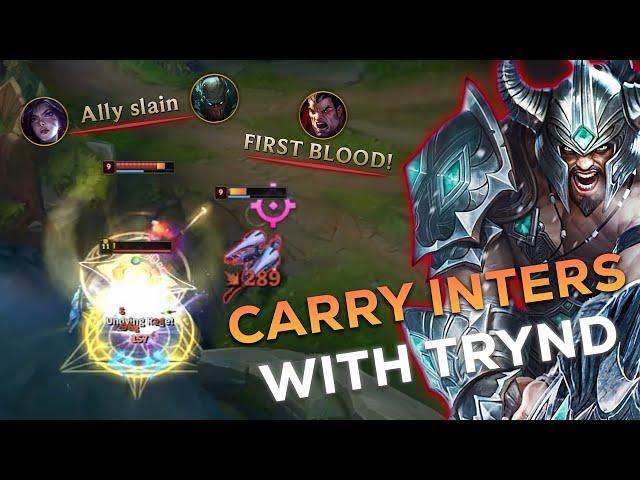 THIS IS WHY TRYNDAMERE MID IS THE MOST BROKEN MIDLANER RIGHT NOW!