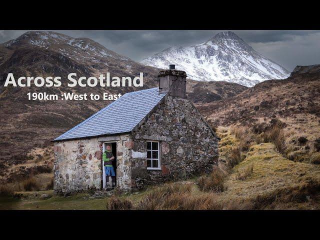 Crossing Scotland West to East | 190km through The Highlands