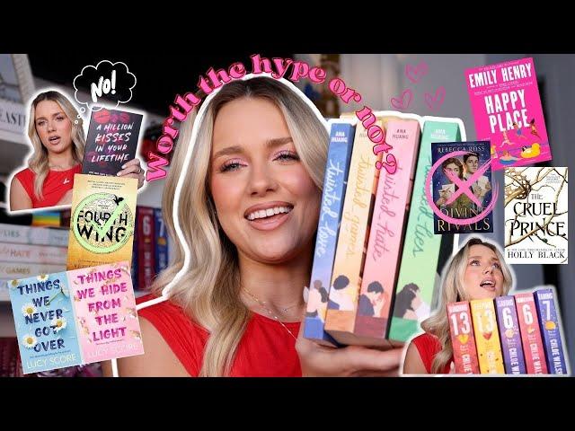 ARE THE MOST POPULAR BOOKTOK BOOKS WORTH THE HYPE? Let me tell you all the tea.. AND Welcome