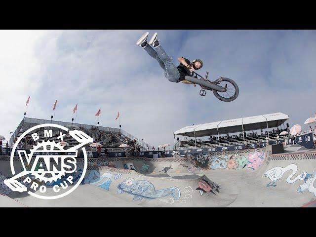 Larry Edgar’s Second Place Run | BMX Pro Cup | VANS