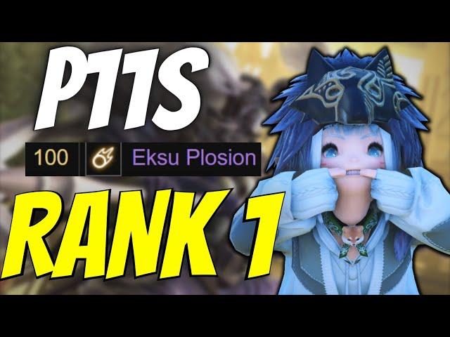 FFXIV - P11S BLM PoV - Rank 1 (15,077.7 rDPS / 16,591.2 aDPS)