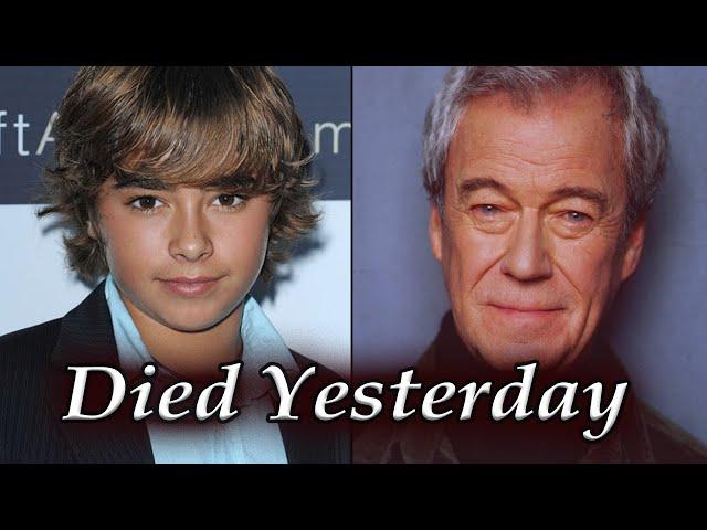 3 Famous Actors Died Yesterday and More Recently