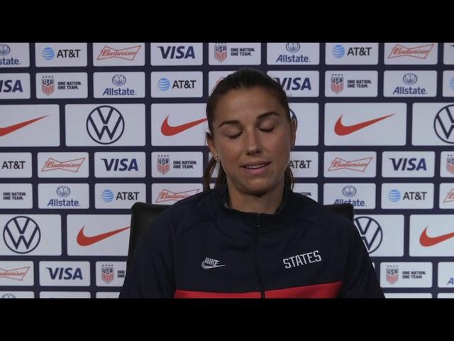 11/02/2021 - Alex Morgan on playing for Tottenham Hotspur Women