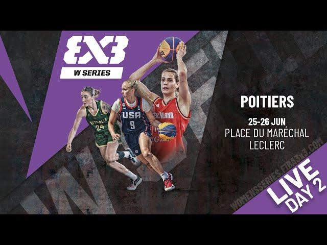 RE- LIVE | FIBA 3x3 Women´s Series Poitiers Stop 2024 | Day 2