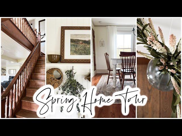 Vintage Cottage Spring Home Tour 2022 - Simple Cozy Spring Decorating Ideas