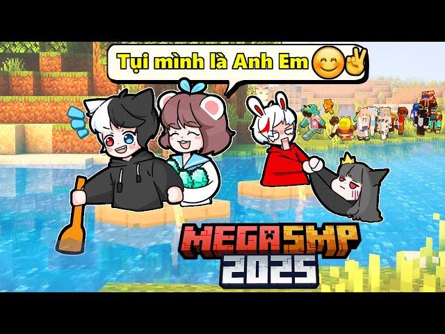 Simmy và Siro Trở Thành Đồng Đội ️️ |Minecraft MEGA SMP| Tập 1