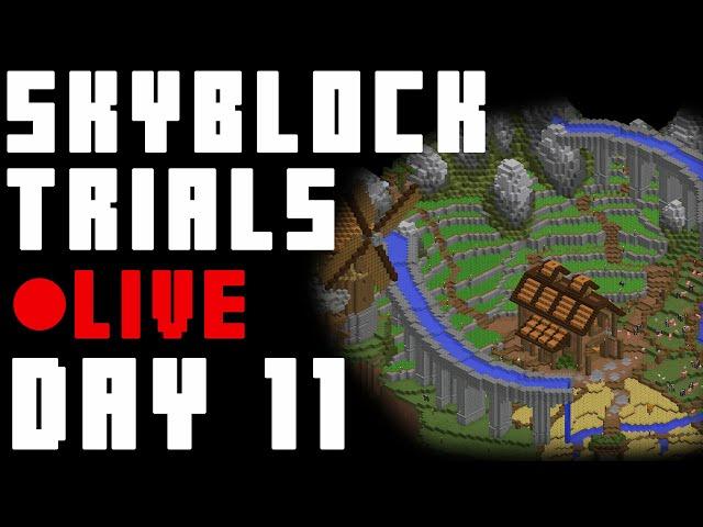 [LIVE] Hypixel Skyblock Trials - The Barn [Day 11] (info in description)