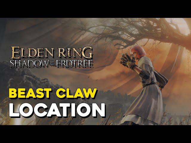 Elden Ring DLC Beast Claw Location