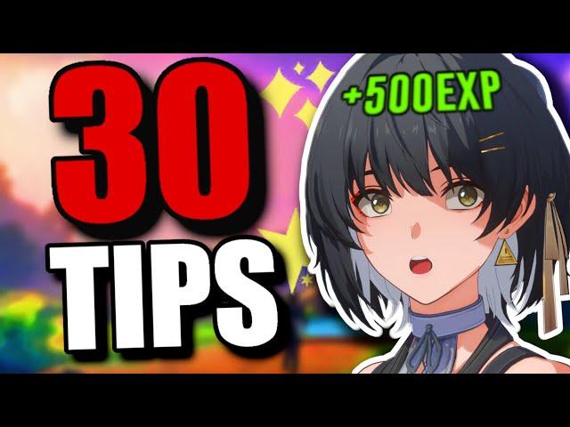 30 IMPORTANT TIPS FOR BEGINNERS! Wuthering Waves Guide