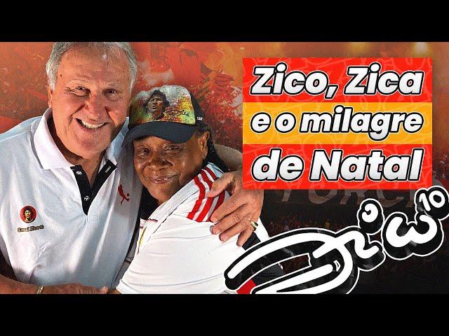 ZICO ENTREVISTA ZICA, TORCEDORA ILUSTRE DO FLAMENGO