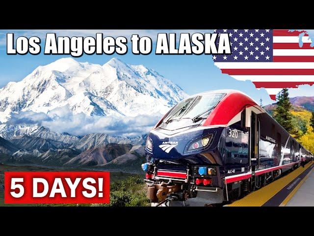 5 DAYS Los Angeles to Alaska by American Luxurious Train