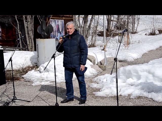 Юрий Беликов в Этнографическом парке истории реки Чусовой