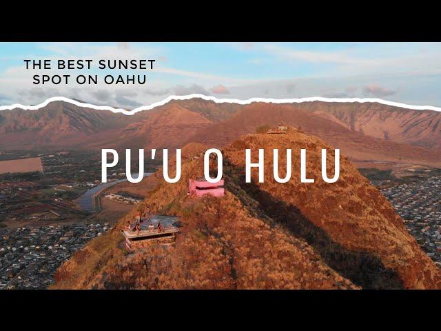 The BEST Sunset Hike in Oahu Hawaii: Pu'u O Hulu/Ma’ili pink pillbox| Info