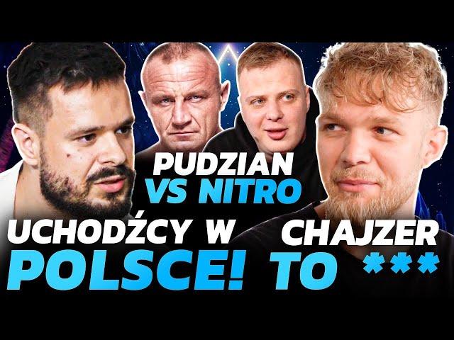 MARCIN MALCZYŃSKI OSTRO O CHAJZERZE (UCHODŹCY W POLSCE, NITRO VS PUDZIAN, LEAKI FAME)