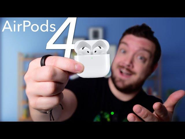 AirPods 4 -- Everything NEW!