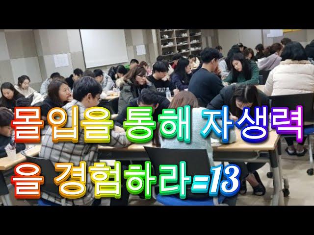 R-38. 몰입을 통해 자생력을 경험하라. =13 & 송인섭 (13/15)