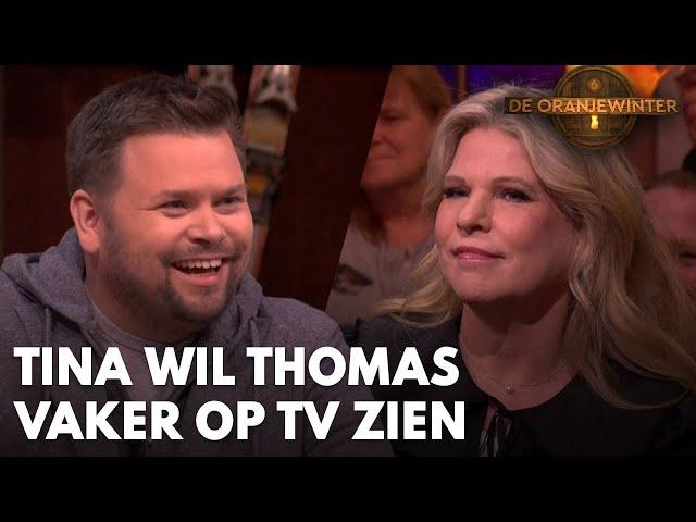 Tina Nijkamp wil Thomas van Groningen vaker op tv zien: 'Een eigen show bij SBS6!' | DE ORANJEWINTER