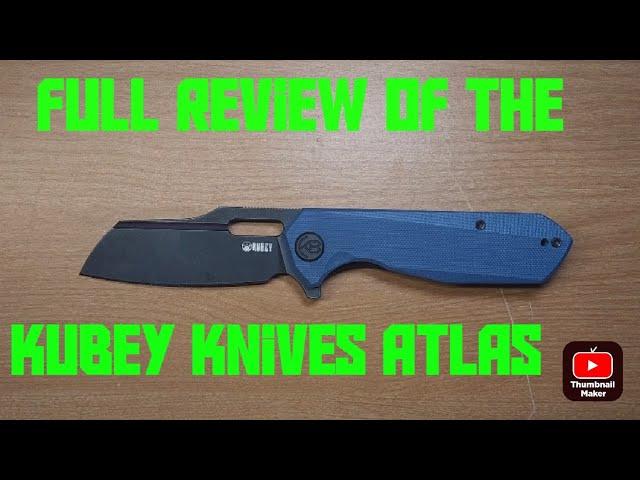 Full review of the Kubey Knives Atlas.