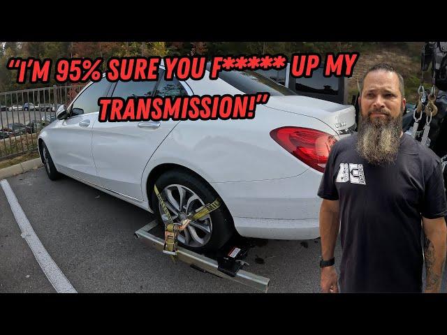 "I'm 95% sure you f****** up my transmission!" | Illegal Parks & Pick Ups