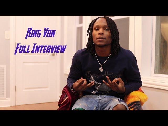 King Von's First Interview. (Rare Footage Fresh Out Of Jail)