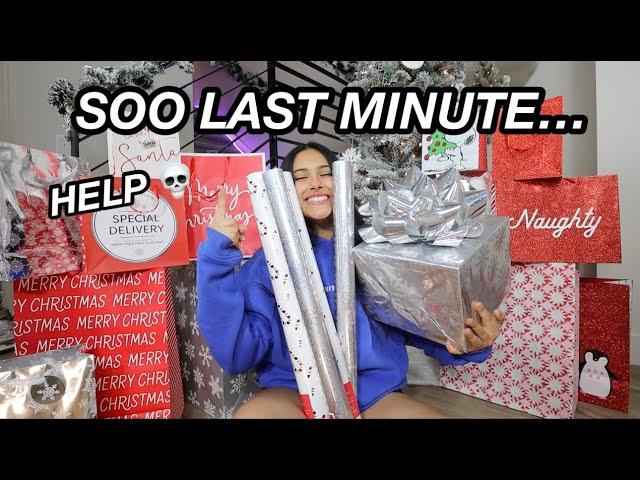 LAST MINUTE GIFT IDEAS & WRAPPING THEM LOL | honeybobabear