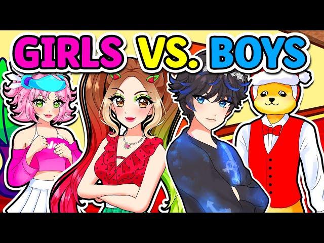 BOYS vs GIRLS in MM2, Dress To Impress! ft. VANI & KYLE