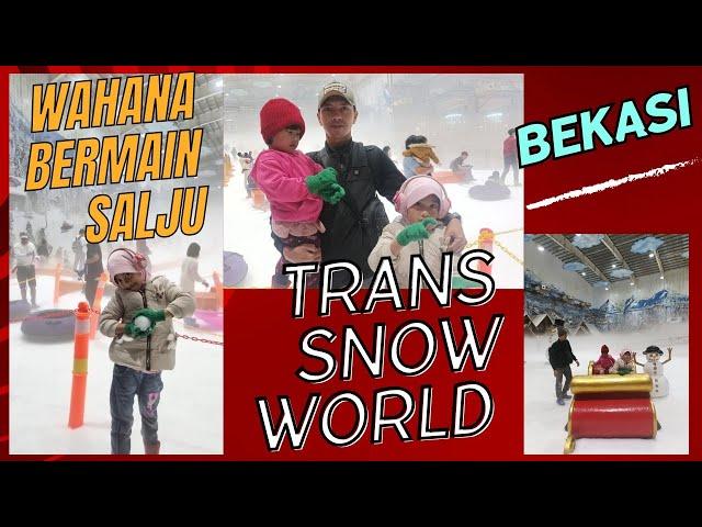 Bermain Wahana Salju di Trans Snow World Bekasi || Wahana Bermain Salju Bekasi || Trans Snow World