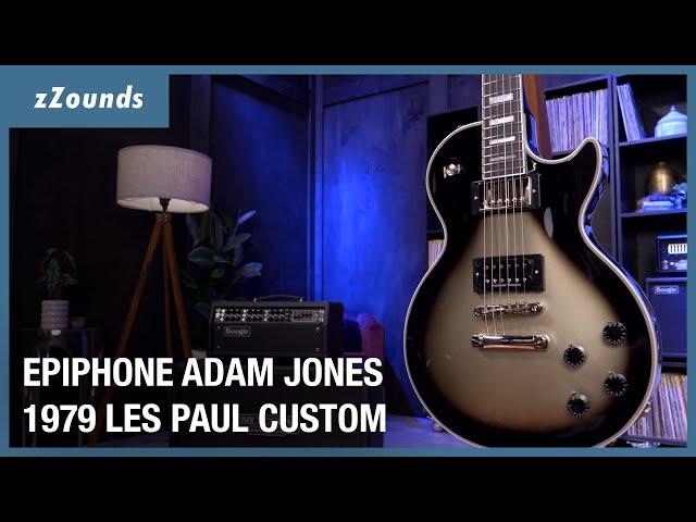 Epiphone Adam Jones 1979 Les Paul Custom Electric Guitar | zZounds #gibson #guitardemo